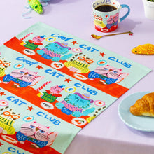Load image into Gallery viewer, Cool Cat Club Dish Towel