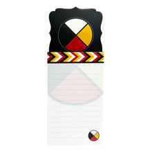Load image into Gallery viewer, Medicine Wheel Magnetic Notepad