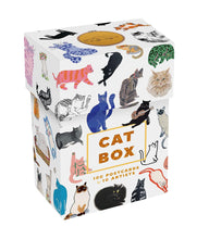 Load image into Gallery viewer, Cat Box: 100 Postcards by 10 Artists