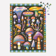 Load image into Gallery viewer, Cosmic Mushrooms 1000 Piece Puzzle