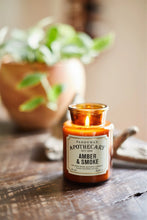 Load image into Gallery viewer, Amber & Smoke Apothecary 8 oz Candle