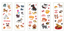 Load image into Gallery viewer, Puppies Sticker Set