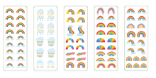 Load image into Gallery viewer, Rainbow Sticker Set