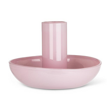 Load image into Gallery viewer, Glass Taper Holder (Pink)
