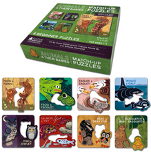 Load image into Gallery viewer, Match Up Puzzle Animals & Their Babies