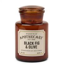 Load image into Gallery viewer, Black Fig & Olive Apothecary 8 oz Candle