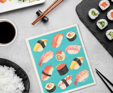 Load image into Gallery viewer, Sushi & Sashimi Dish Cloth