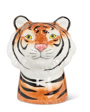 Load image into Gallery viewer, Mini Tiger Head Vase