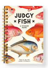 Load image into Gallery viewer, Judgy Fish Sticker Book