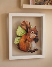 Load image into Gallery viewer, Fairy Squirrel Die-Cut Print