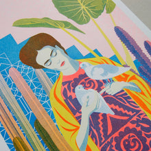 Load image into Gallery viewer, Frida Risograph Print