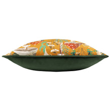 Load image into Gallery viewer, Gold Mushrooms Pillow