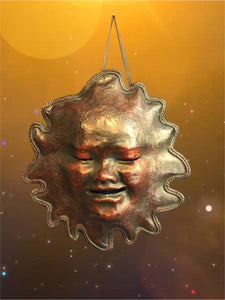 Vintage Commedia dell'arte Sun Mask