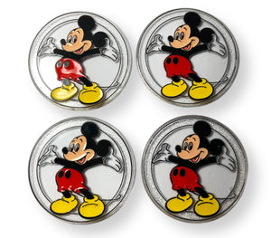 Vintage Collectible Mickey Mouse Coasters (Set of Four)