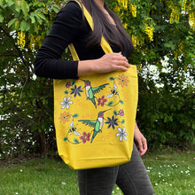 Load image into Gallery viewer, Canvas Tote - Hummingbird
