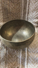 Load and play video in Gallery viewer, Hand Hammered Singing Bowl (7.25")
