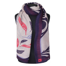 Load image into Gallery viewer, Feathers Eco Scarf (Art by Simone Diamond)