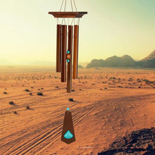 Load image into Gallery viewer, Rustic Turquoise Chimes