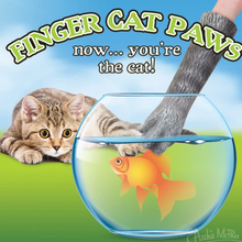 Load image into Gallery viewer, Cat Paw Finger Puppet