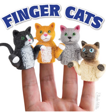 Load image into Gallery viewer, Cat Finger Puppet