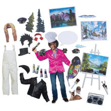 Load image into Gallery viewer, Bob Ross Magnetic Dress Up Set