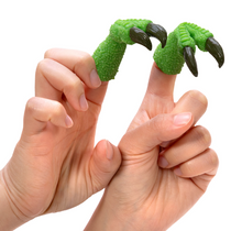 Load image into Gallery viewer, Tiny T-Rex Arm Finger Puppet