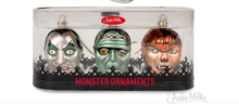 Load image into Gallery viewer, Merry Monsters Ornament Set