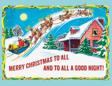 Load image into Gallery viewer, Santa Taking Off Boxed Holiday Cards (Set of 10)