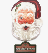 Load image into Gallery viewer, Classic Sassy Santa 3D Wall Decor