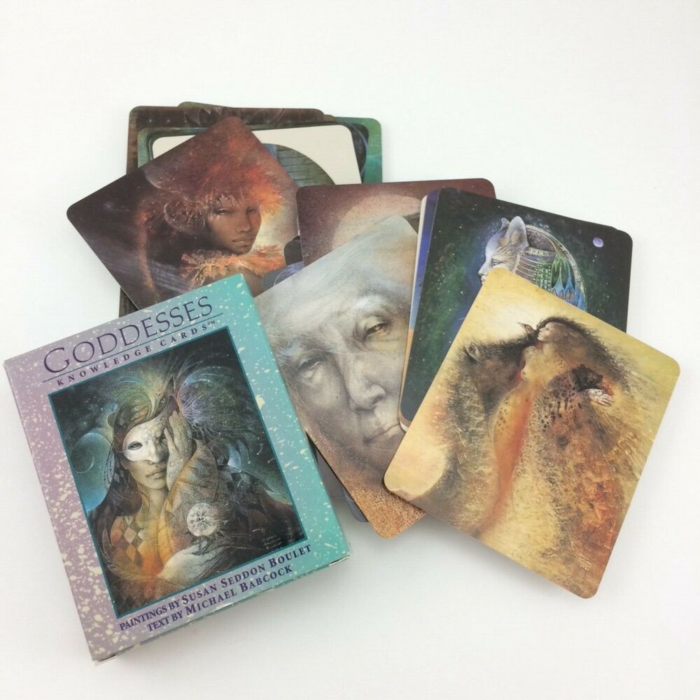Goddesses Knowledge Cards [Susan Seddon Boulet] Prairie Sky General Store