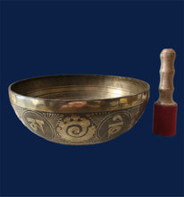 Load image into Gallery viewer, Buddha Singing Bowl (11.25")