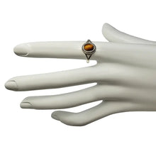 Load image into Gallery viewer, Oval Tiger's Eye Ring
