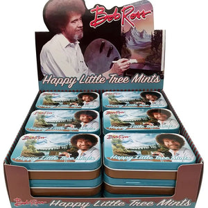 Bob Ross Happy Little Trees Mints in Tin