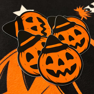 Halloween Vintage Jack O' Lantern Sticker