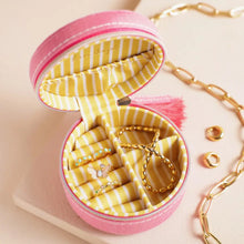 Load image into Gallery viewer, Embroidered Strawberry Jewelry Box

