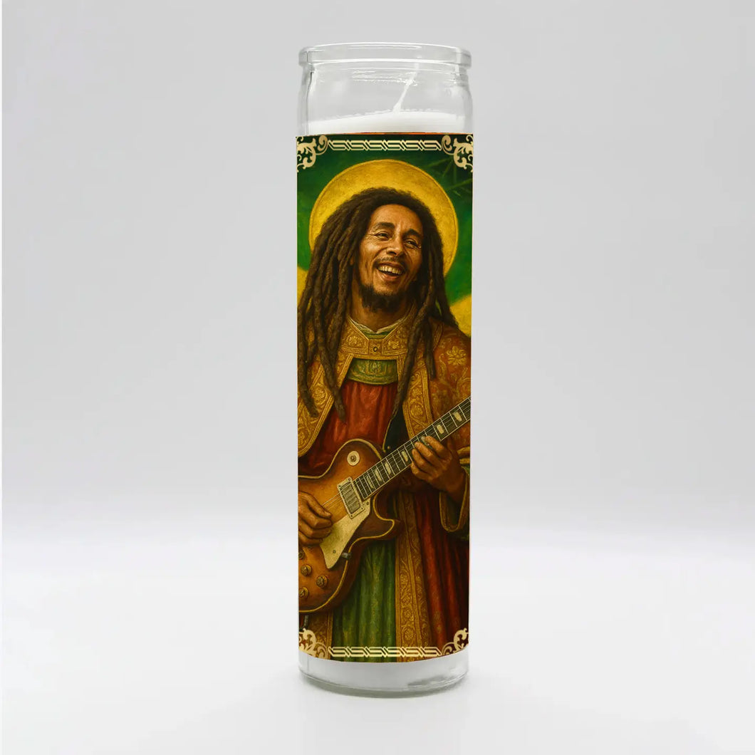 Bob Marley Prayer Candle
