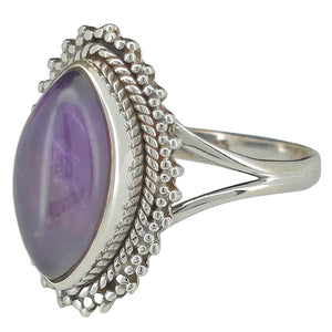 Marquise Amethyst Ring