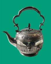 Load image into Gallery viewer, Antique Spirit Kettle with Tilting Stand
