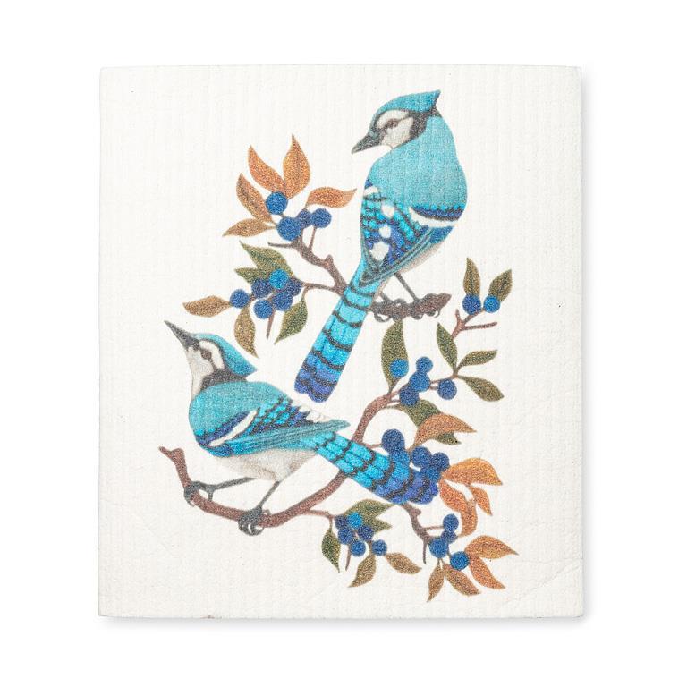 Blue Jays & Berries Eco Cloth
