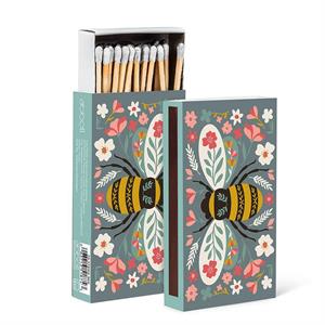 Wooden Matches [Floral Bee]