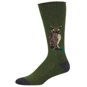 Men's Recycled Cotton Owl Socks