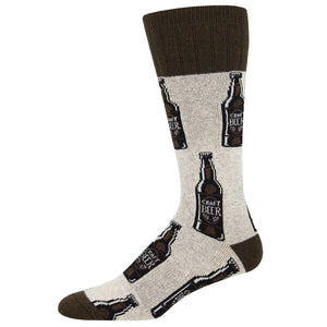 Men's Recycled Wool Blend Craft Beer Socks