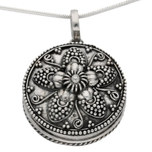Load image into Gallery viewer, Balinese Floral Poison Locket
