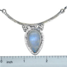 Load image into Gallery viewer, Teardrop Moonstone Necklace (20&quot;)
