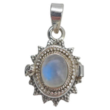 Load image into Gallery viewer, Moonstone Poison Locket Pendant
