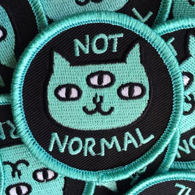 Not Normal Cat Patch