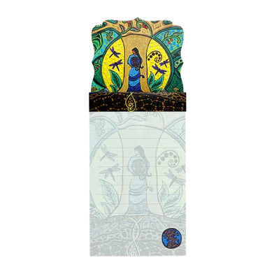 Strong Earth Woman Magnetic Notepad