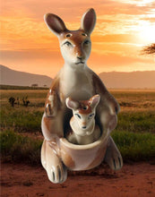 Load image into Gallery viewer, Vintage Kangaroo &amp; Joey Salt &amp; Pepper Shakers
