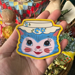 Miss Priss Vintage Style Sticker