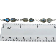 Load image into Gallery viewer, Labradorite Link Bracelet
